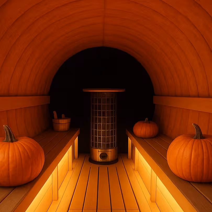 Spooky Sauna and Dip at Crystal Lake View Therapies Lincoln